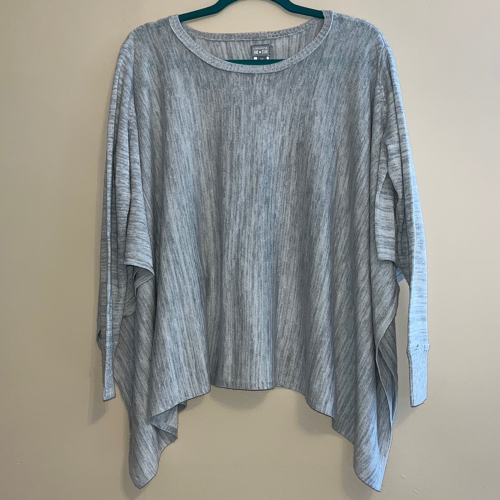 Converse One Star Long Sleeve Split Side Sweater